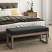 Milltown - Upholstered Ottoman Bench Simpli-Home