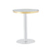 Elegant Modern Round Bistro Table Home Essentials