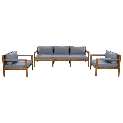 3 Piece Outdoor Sectional Sofa Set Hearth and Haven