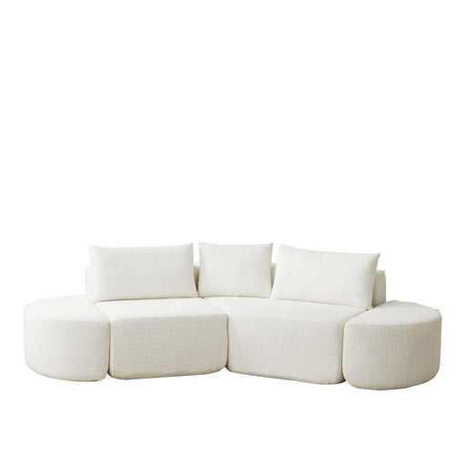 V - Shaped Modular Sofa Set With 3 Pillow Home Essentials