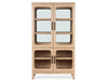 Somerset - Buffet Curio - Butternut and Omari Natural Magnussen Furniture