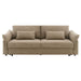 Turpin - Sofa With Sleeper, 2 Pillows & Storage - Brown Boucle ACME
