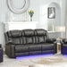 Challenger - LED Power Recliner Sofa Matrix Furniture Group