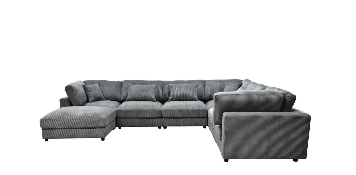 Upholstered Modular Sectional & Custom Configuration Home Essentials