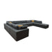 Custom Configuration Modular Sectional & Toss Pillows Home Essentials
