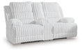 Rhines Falls - 2 Pc. - Power Reclining Sofa And Loveseat - Alloy Signature Design by Ashley®