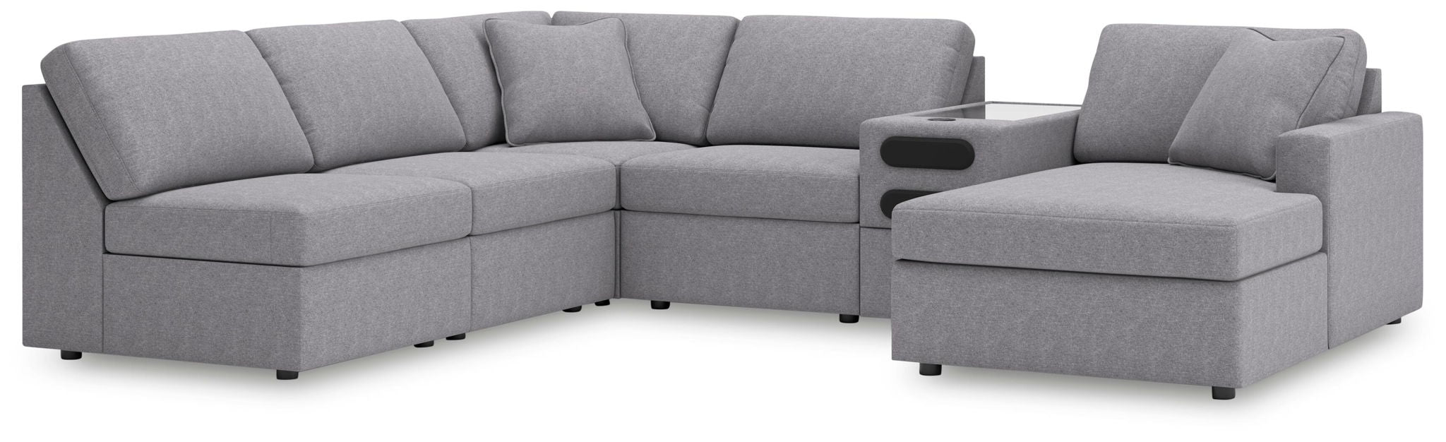 Modmax - Sectional - Granite Signature Design by Ashley®