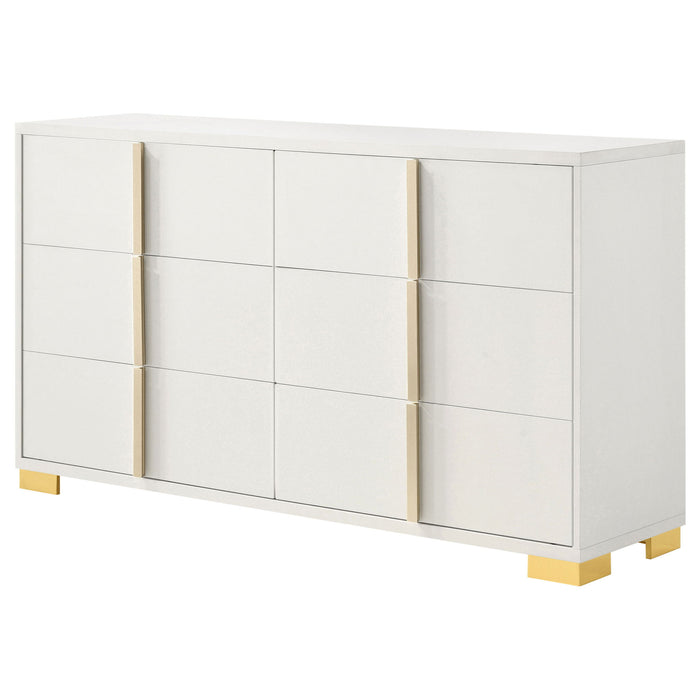 Medici - 6 Drawer Dresser Furniture Max