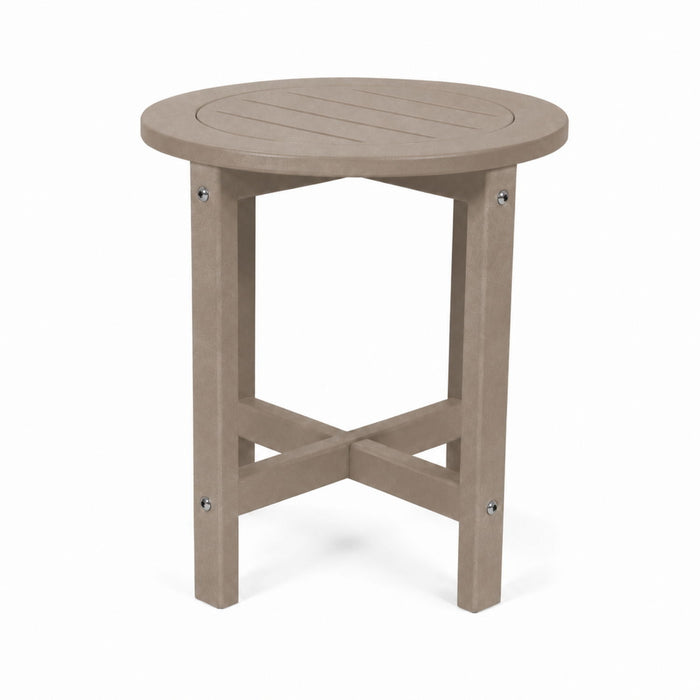 Round Outdoor Side Table Home Essentials