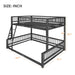 Bunk Bed With Ladder And Safety Guardrails Dreamland