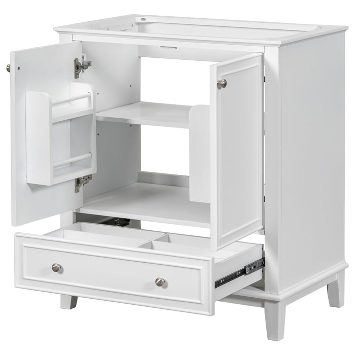 Modern Bathroom Vanity Base Only With Doors And Drawer Hearth and Haven