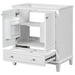 Modern Bathroom Vanity Base Only With Doors And Drawer Hearth and Haven