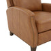 Jack - Push Back Recliner With Track Arms And Nailhead Accents Ridgecrest Home