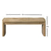 Upholstered Bench For Dining Room - Oak Home Essentials