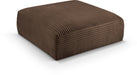 Shaggy - Ottoman Meridian Furniture
