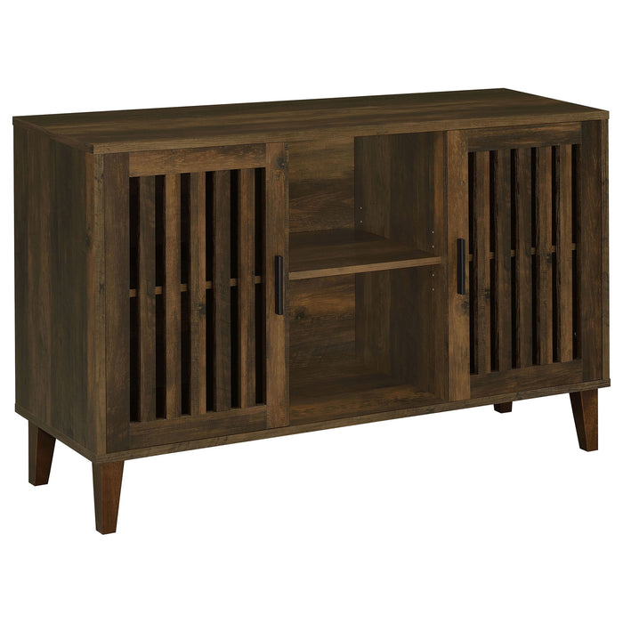 Brommer - 2 Door Accent Cabinet - Brown Furniture Max