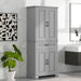 Bathroom Storage Cabinet With Doors And Drawer, Adjustable Shelf Hearth and Haven