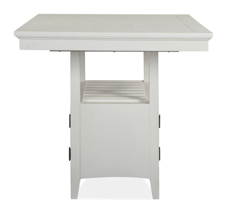 Heron Cove - Counter Table - Chalk White Magnussen Furniture