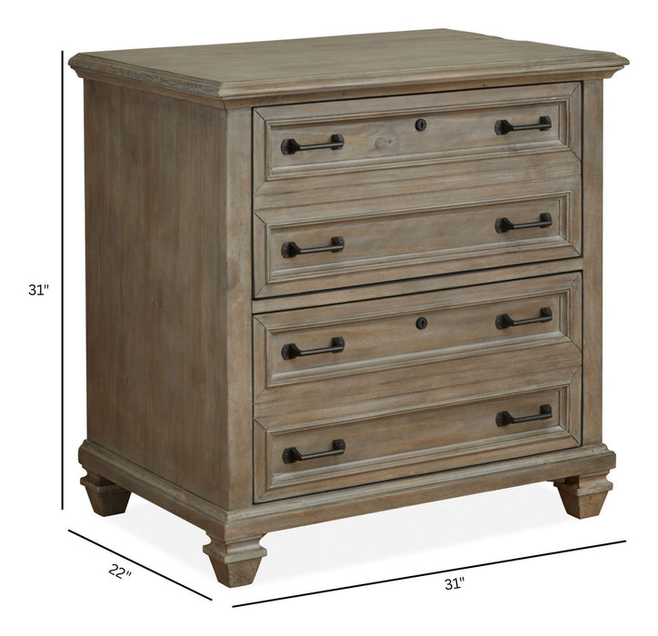 Lancaster - Lateral File - Dove Tail Gray Magnussen Furniture