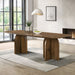 Delmon - Dining Table - Dark Walnut ACME
