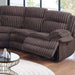 U-Shaped Sectional Sofa With Console Cup Holder, Storage Drawer, Manual Reclining Home Essentials