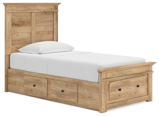 Makidern - Panel Storage Bed With 2 Under Bed Storage Units Signature Design by Ashley®