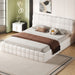 Upholstered Platform Bed With Headboard Dreamland