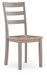 Harperfeld - Dining Room Side Chair (Set of 2) - Natural / Gray Signature Design by Ashley®