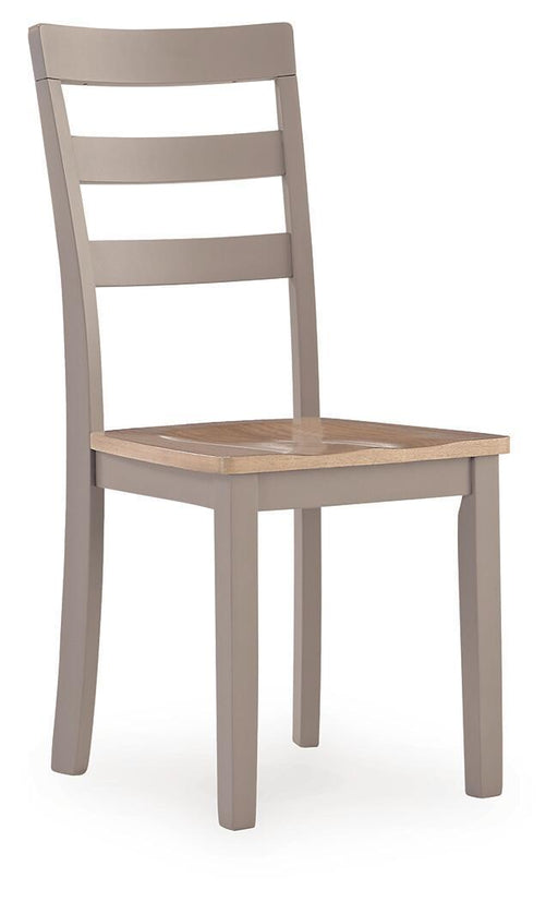 Harperfeld - Dining Room Side Chair (Set of 2) - Natural / Gray Signature Design by Ashley®