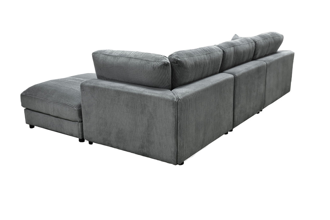 Modular Sectional & Custom Configuration, Toss Pillows Home Essentials