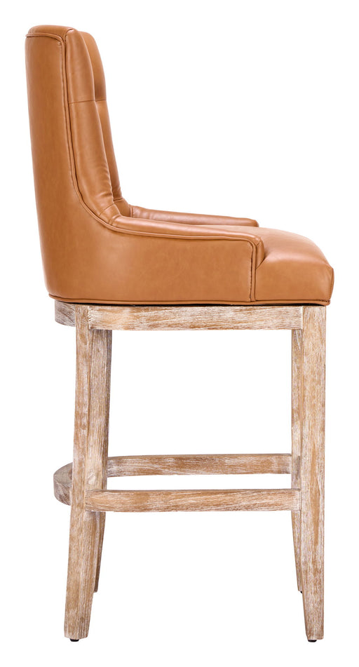 Nuby - Swivel Barstool - Brown Zuo Modern