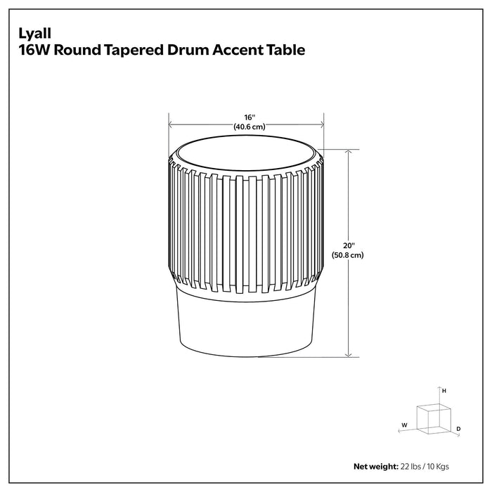 Lyall - Side Table Simpli-Home