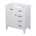 Modern Bathroom Vanity Base Only With Drawers, Freestanding Design Hearth and Haven