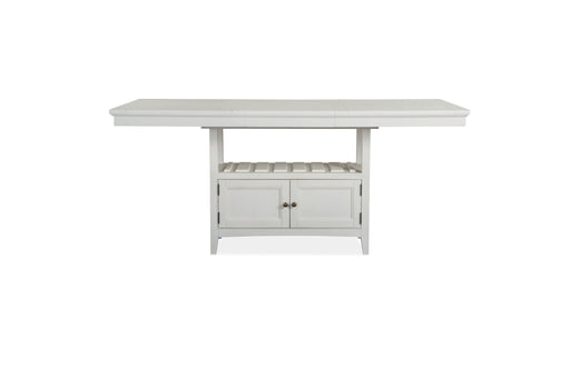 Heron Cove - Counter Table - Chalk White Magnussen Furniture