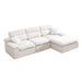 Corner Chaise Sofa With High Backrest Home Essentials
