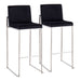 Fuji - Contemporary And Modern Elegance High Back Barstool Lumi Source