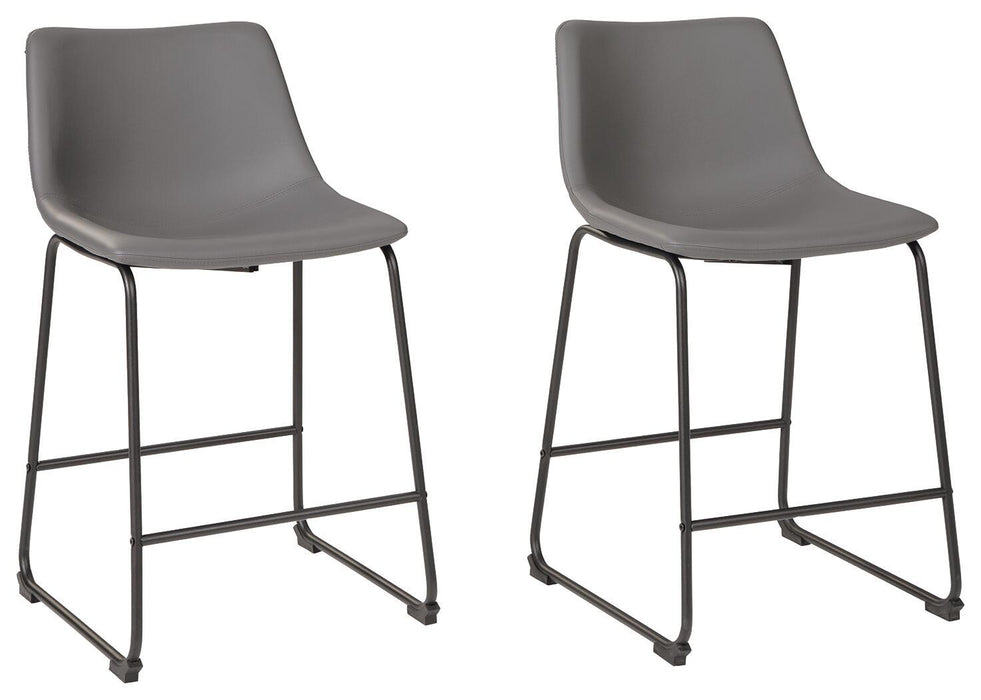 Centiar - Upholstered Barstool (Set of 2) Signature Design by Ashley®