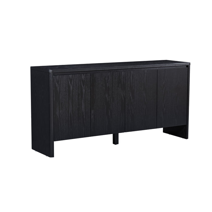 Sideboard Buffet Cabinet With Adjustable Shelves Home Essentials
