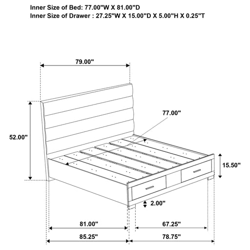 Dulcey - Storage Bed Furniture Max