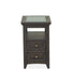 Westley Falls - Chairside End Table - Graphite Magnussen Furniture