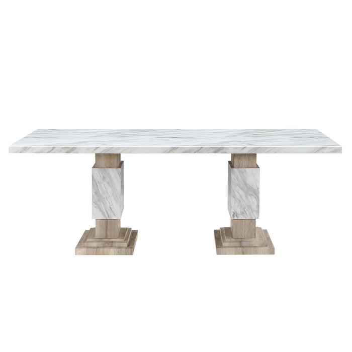 Stacey - Dining Table Set & 4 Chairs Global Furniture USA