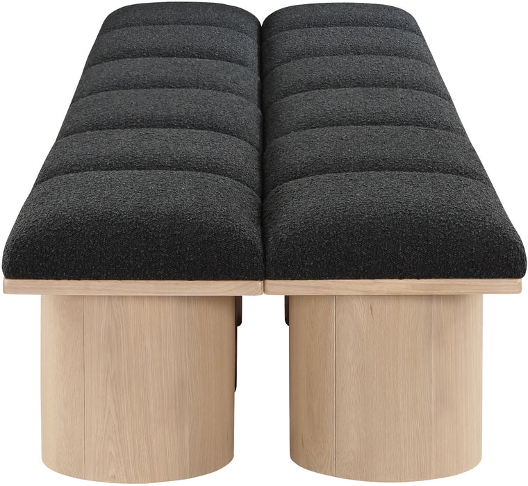 Pavilion - 12 Piece Modular Bench With Natural Base Meridian Furniture