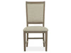 Paxton Place - Step Upholstered Side Chair (Set of 2) - Dovetail Gray Magnussen Furniture