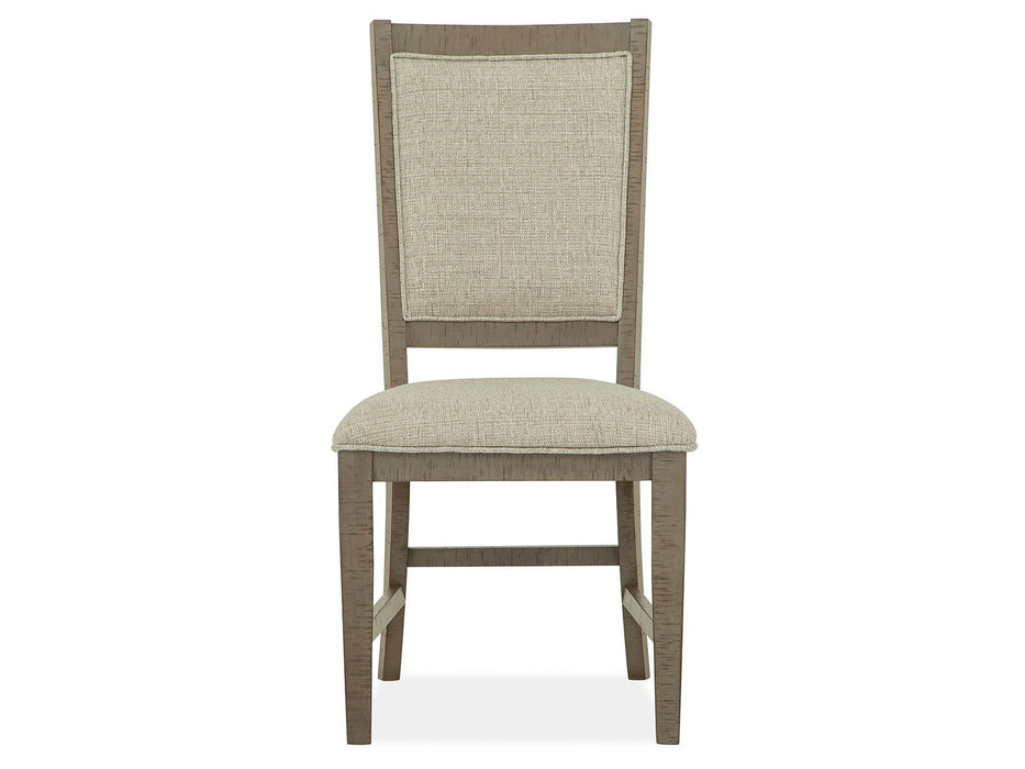 Paxton Place - Step Upholstered Side Chair (Set of 2) - Dovetail Gray Magnussen Furniture