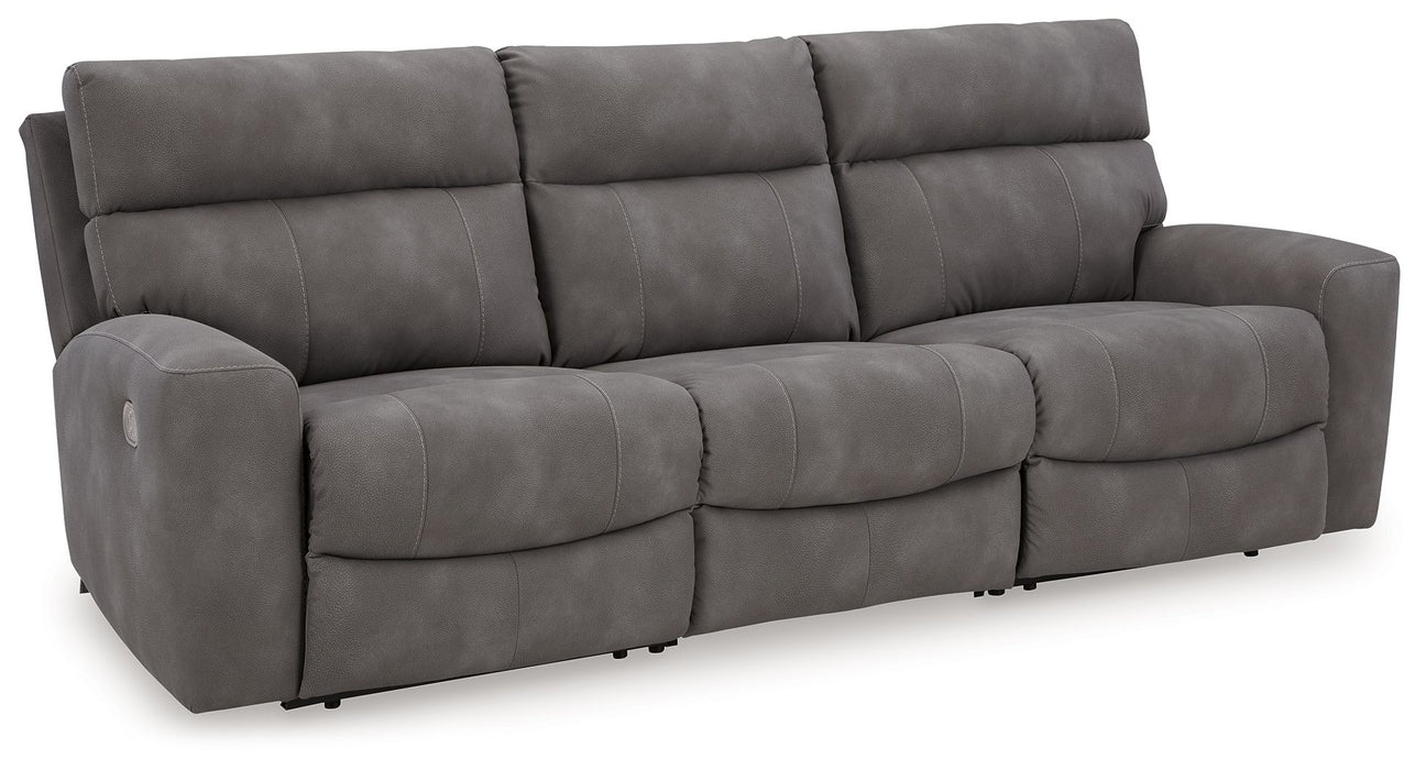 Next-Gen Durapella - 3 Piece Reclining Sectional Signature Design by Ashley®