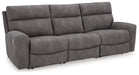 Next-Gen Durapella - 3 Piece Reclining Sectional Signature Design by Ashley®
