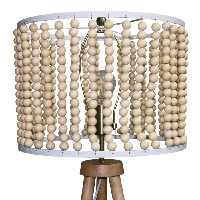 Brillo - 3 Legged Floor Lamp - Brown Ashcroft Furniture