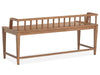 Lindon - Arm Bench With Low Back - Light Brown Magnussen Furniture