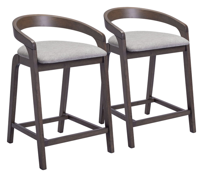 Troy - Stool (Set of 2) Zuo Modern