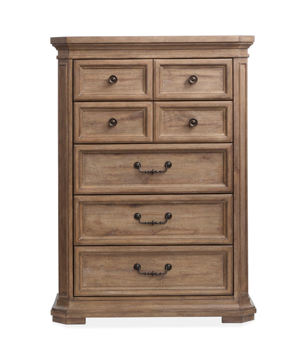 Adler Court - Drawer Chest - Florentine Walnut Magnussen Furniture